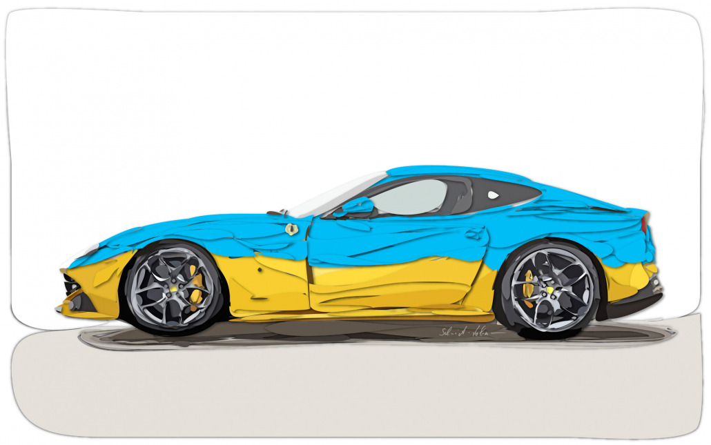 Ferrari F12 Sonderedition Ukraine